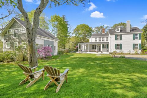 Yard & Side View of House