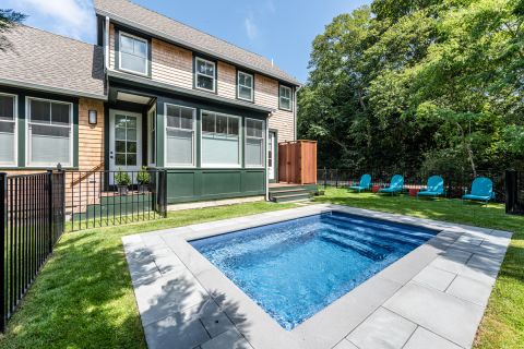 Pool Area on the side of the Main House, Pool is 10 x 15, Great for a Dip and Childrenn
