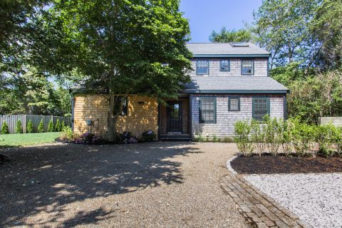 Entry Side of House, Parking for 2 Cars