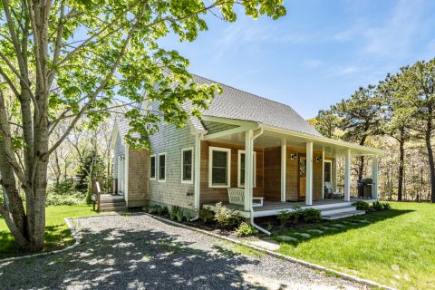 Front, Entry Side of house