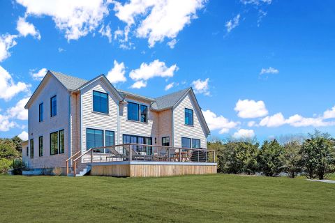 Front of House & Deck, Lovley Distant Waterviews
