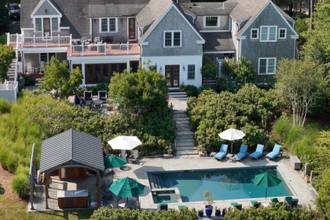 Drone photos of Back of House and Entertainment Areas